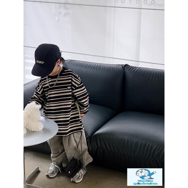 Bộ Đồ Thể Thao Hai Mảnh Gồm Áo Tay Dài Và Quần Dài Giả Hai Mảnh Phong Cách Mới Dành Cho Bé Trai