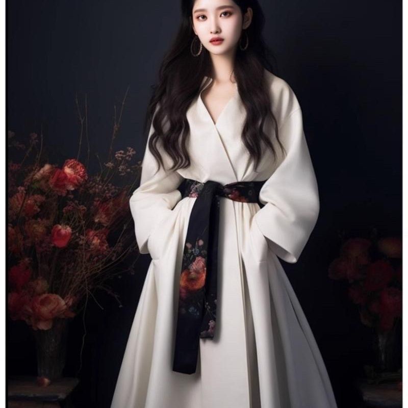 Đầm Trung Hoa Tay Dài Phong Cách Thời Trang Mùa Thu Mới 2023 11.9