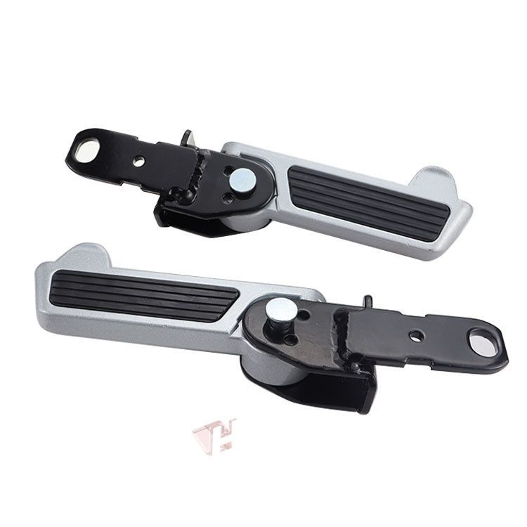 [Bàn đạp xe điện]▨●◐Yadi DE2 Xe Điện Trước Gấp Chân Sâu Xa A7 Bàn Đạp Trước Hợp Kim Nhôm Để Chân Tha