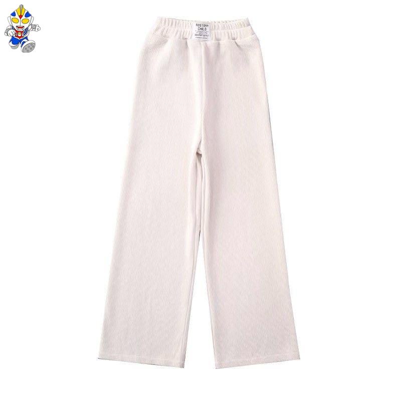 Quần Dài Ống Rộng Bằng Lông Cừu Thời Trang Thu Đông Dành Cho Bé Gái