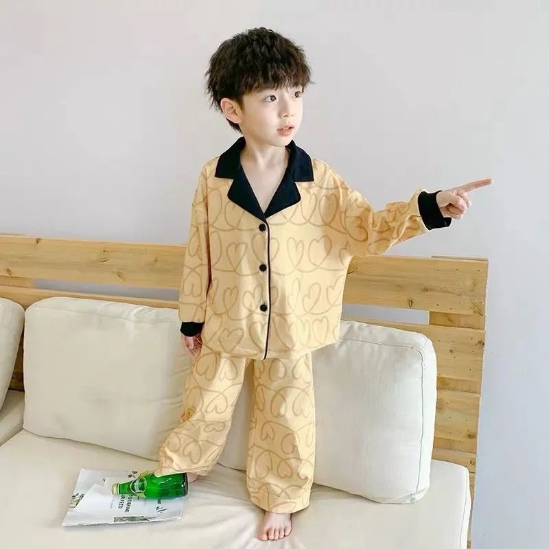 Hàng Mới Về Bộ Đồ Ngủ Tay Dài Thời Trang Xuân Thu Cho Bé Trai