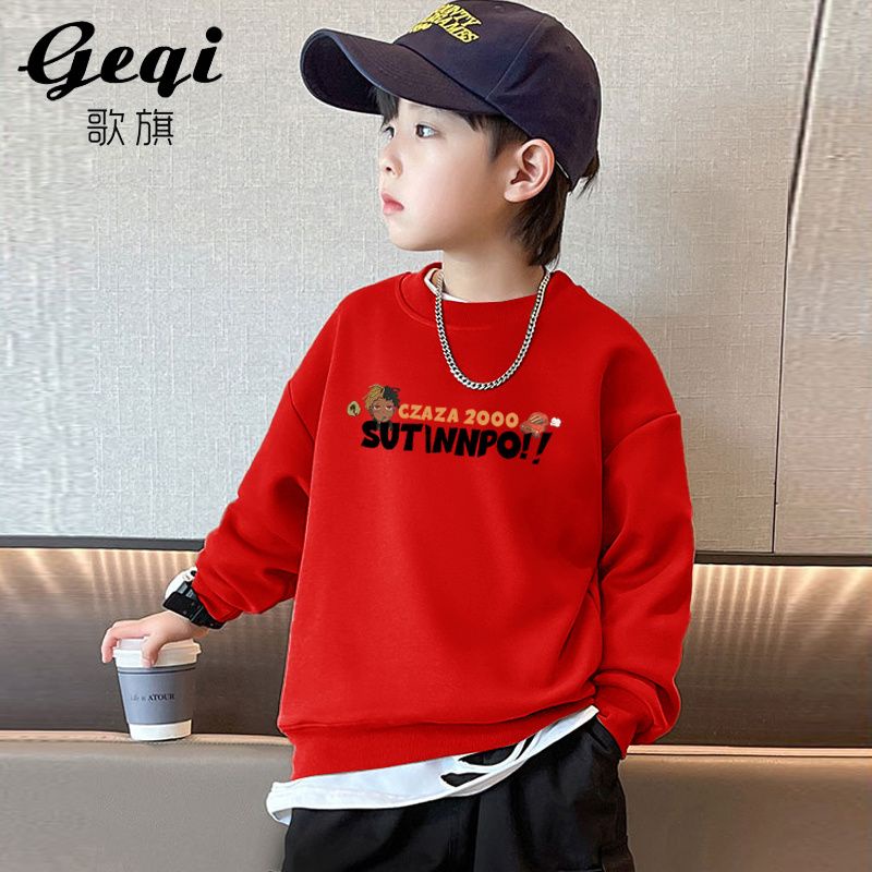 Áo Khoác Lót Lông Cừu Dày Dặn Phong Cách Mới Mùa Thu Đông Cho Bé Trai