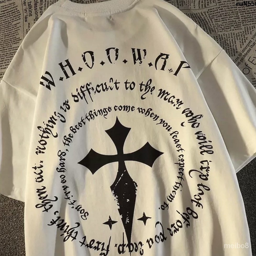 Áo Thun 100% cotton Tay Lửng Phong Cách Đường Phố Mỹ Cho Nam