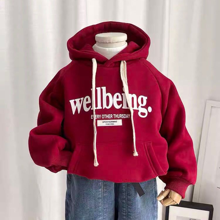 Hàng Mới Về Mới Áo Hoodie Dài Tay In Họa Tiết Thời Trang Thu Đông Cho Bé Trai