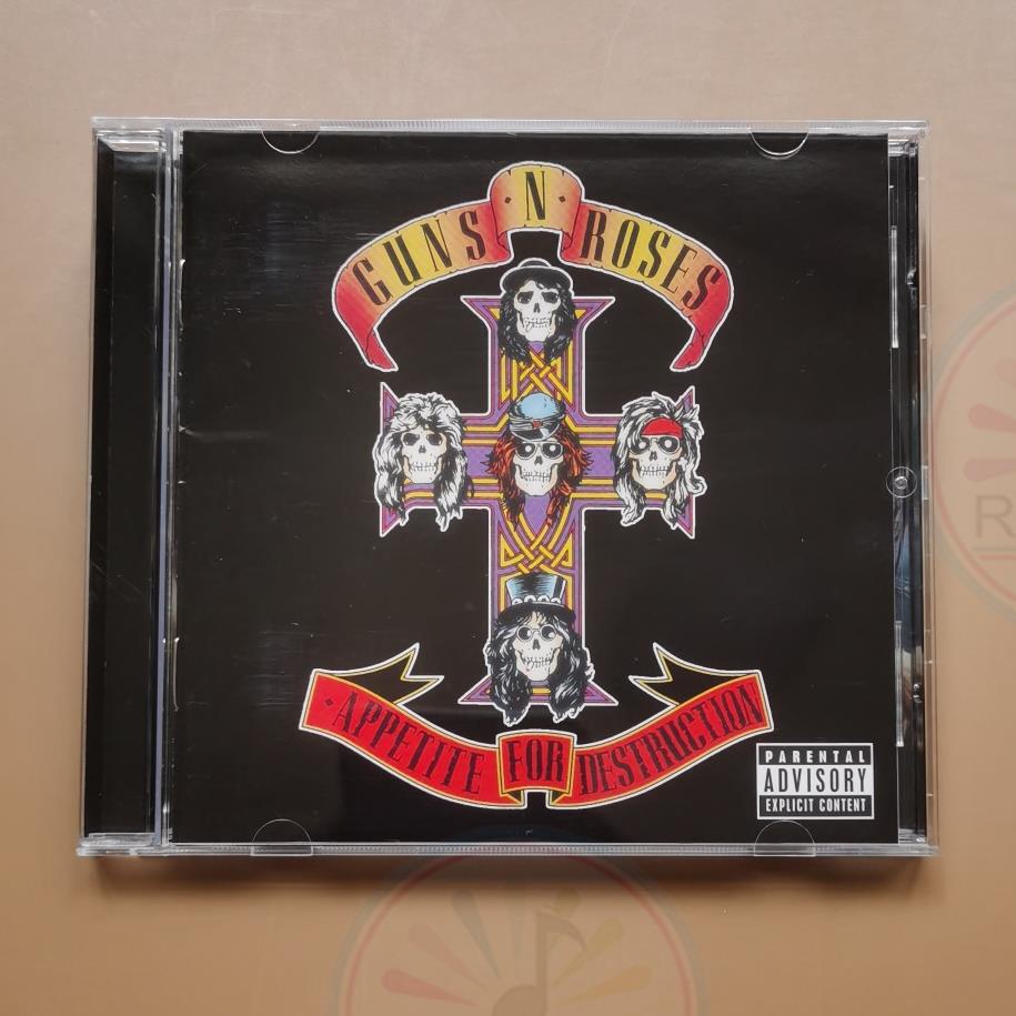 GunsN' Roses Appetite For Destruction Album Đĩa cd Những Bài Hát Nổi Tiếng Của gunsn 'roses