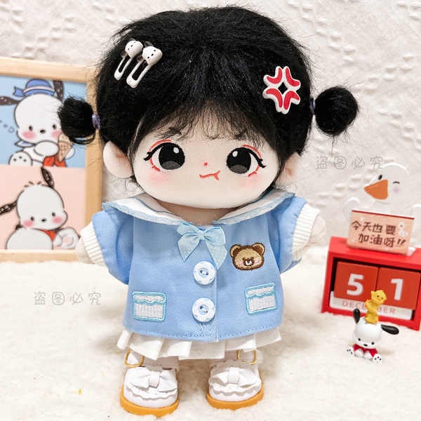 Đầm Búp Bê Vải cotton 20cm Không Gây Kích Ứng Dễ Thương Thay Thế