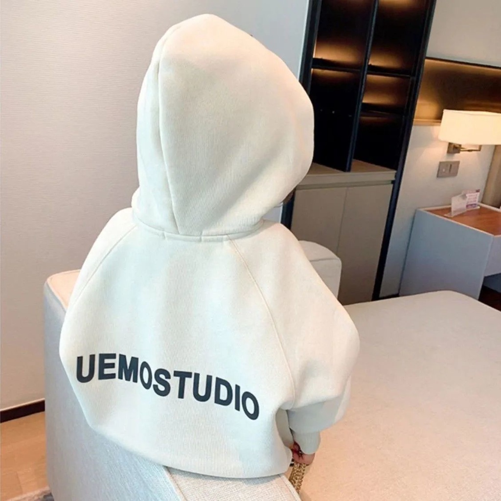 Áo Nỉ Dài Tay In Chữ Phong Cách Mới Thời Trang Thu Đông Cho Bé Gái