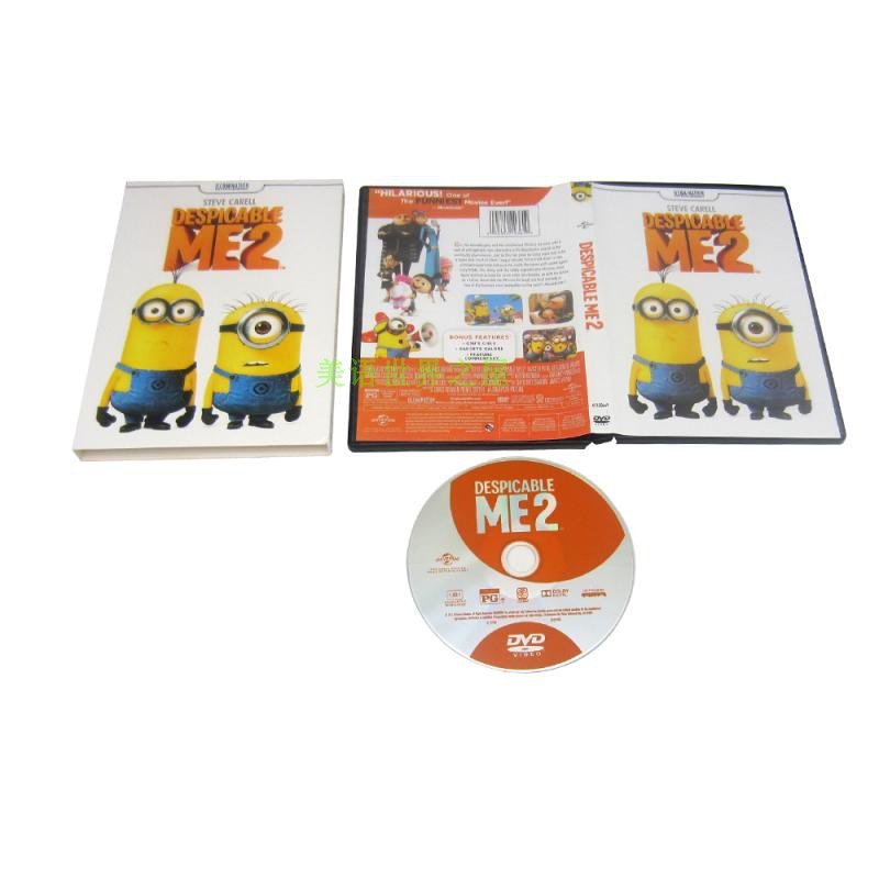 Set 2 Đĩa dvd Phim Hoạt Hình despicable me 2