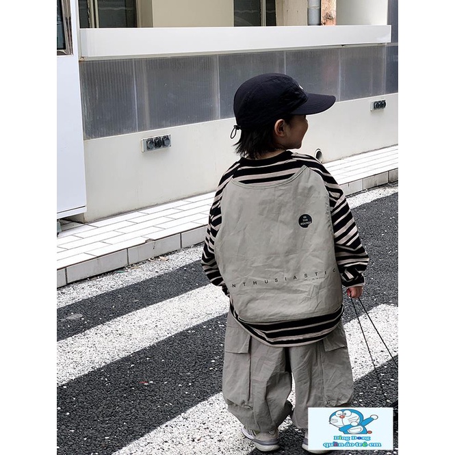 Bộ Đồ Thể Thao Hai Mảnh Gồm Áo Tay Dài Và Quần Dài Giả Hai Mảnh Phong Cách Mới Dành Cho Bé Trai