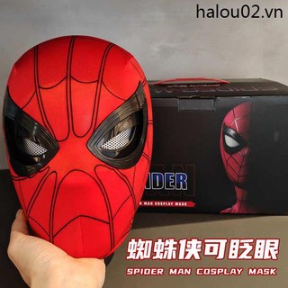 Mặt nạ nano hóa trang người nhện mắt chuyển động lạ mắt cho người lớn trẻ em