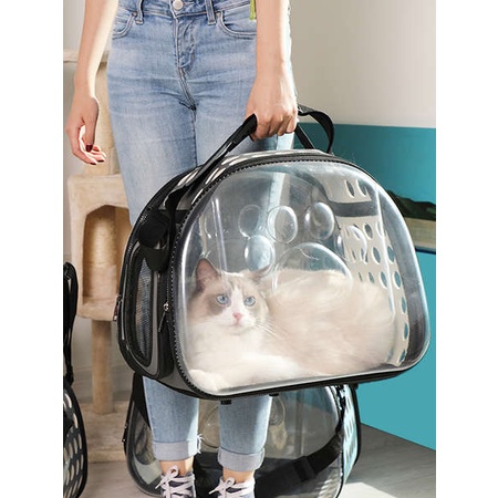 Túi Đựng Thú Cưng Hình Viên Thuốc Không Gian Tiện Dụng