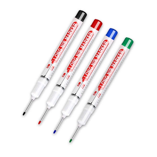 Bút Đánh Dấu Đầu Dài Nhanh Khô Chống Thấm Nước Chống Dầu Không Phai Màu