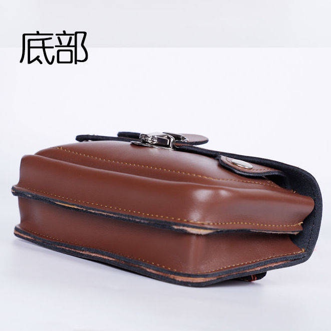 Túi Đeo Hông Đựng Điện Thoại Bằng Da Bò Dày Dặn Chống Thấm Nước / Mòn 13.3cm 20cm 21.6cm Thời Trang Cho Nam Và Nữ