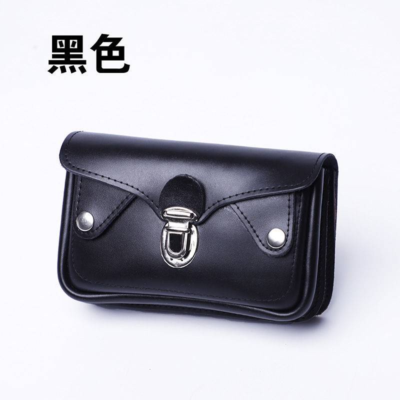 Túi Đeo Hông Đựng Điện Thoại Bằng Da Bò Dày Dặn Chống Thấm Nước / Mòn 13.3cm 20cm 21.6cm Thời Trang Cho Nam Và Nữ