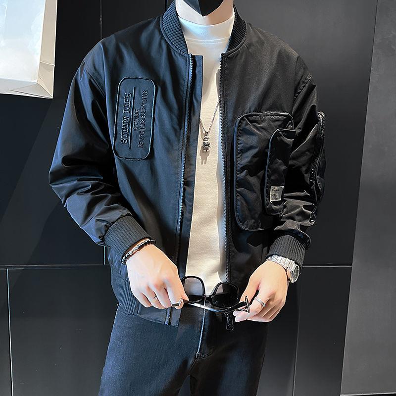 Áo Khoác bomber Phong Cách Đường Phố Cá Tính Cho Nam