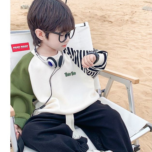 ~ Áo Dài Tay Phong Cách Mới 2023 Hợp Thời Trang Dễ Phối Đồ Cho Bé Trai