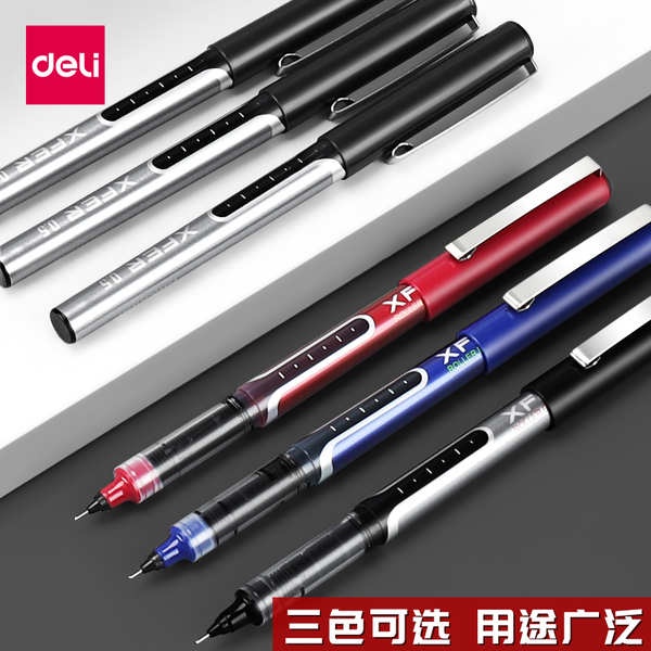 Deli Bút Mực gel Dạng Lỏng s657 Ngòi 0.5mm Cho Học Sinh / Văn Phòng