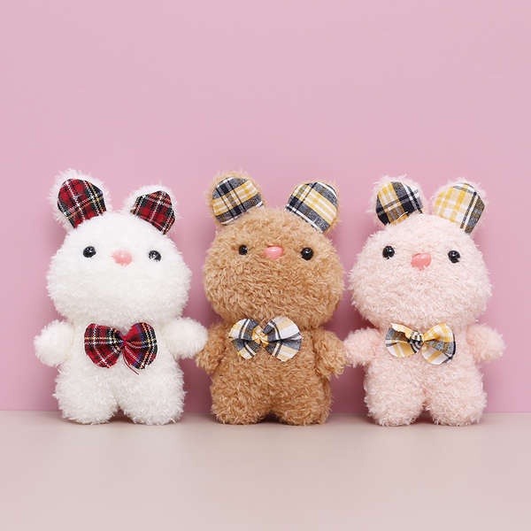 Plus Thú Nhồi Bông Hình Chú Gấu Dễ Thương Trang Trí Balo Đi Học / Đám Cưới