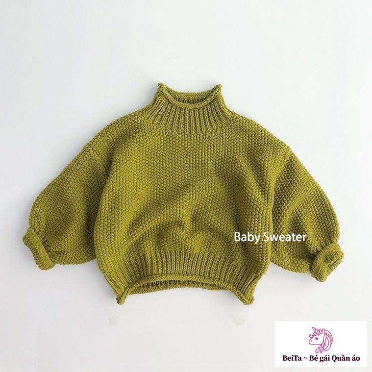 Áo Sweater Dệt Kim Thời Trang Mùa Đông Kiểu Mới Cho Bé Trai Và Bé Gái t