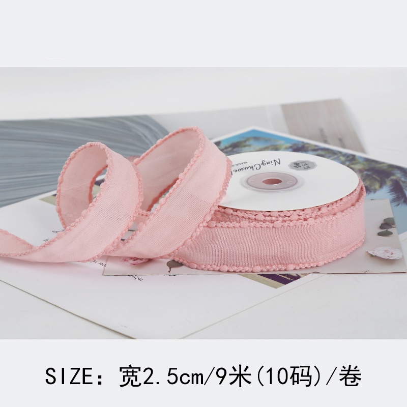 Vải Ruy Băng Màu macaron Thắt Nơ Ruy Băng handmade diy