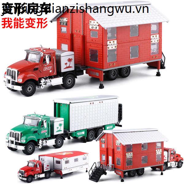 Kaidiwei Mô Hình Xe Lửa Biến Hình Hai Lớp Bằng Hợp Kim Tỉ Lệ 1 / 50