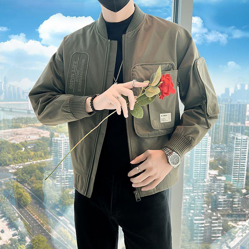 Áo Khoác bomber Phong Cách Đường Phố Cá Tính Cho Nam