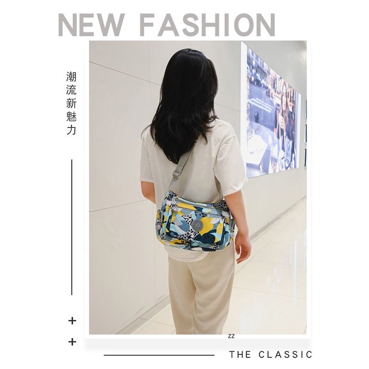 Túi Đeo Chéo Bằng Vải oxford Nhiều Ngăn Thời Trang Dành Cho Nữ