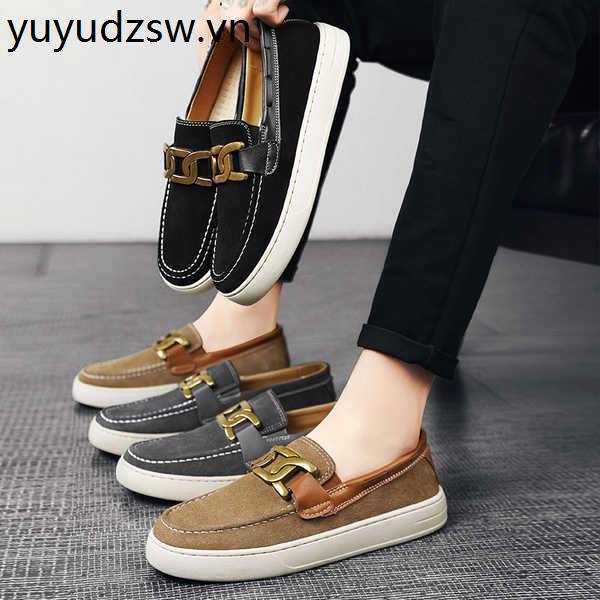 Giày Lười Da Thời Trang Lịch Lãm Dành Cho Nam