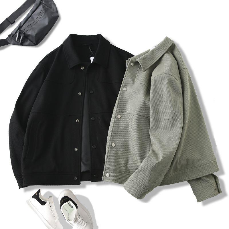 Áo Khoác cargo Chống Nhăn Phong Cách Đường Phố Mới Cho Nam