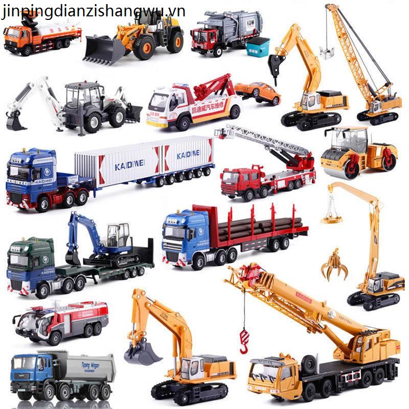 Kaidiwei Mô Hình Xe Cứu Hỏa Đồ Chơi Cho Bé