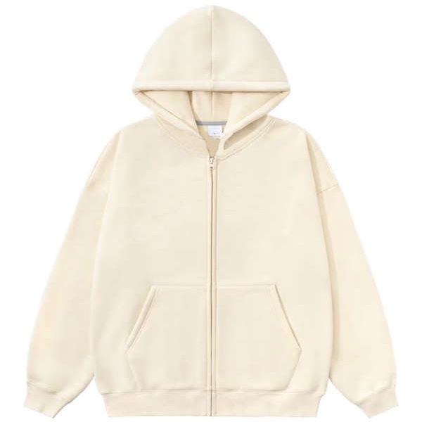 Billkong Áo Khoác cardigan Lông Cừu Màu Vàng Kem Có Khóa Kéo Phong Cách retro Cho Nữ