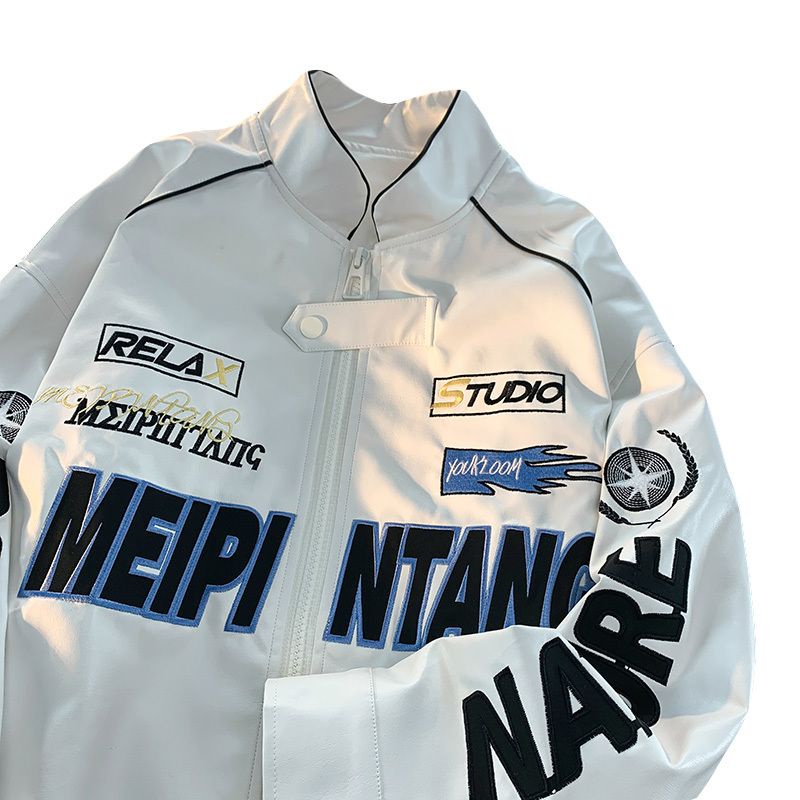 Áo Khoác Bóng Chày cotton Dày Dặn Phong Cách Đường Phố Mỹ Cá Tính Cho Nam