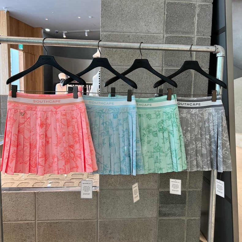 Bộ Đồ Đánh golf Mùa Hè Gồm Áo Không Tay Và Chân Váy Xếp Ly Nhiều Màu Sắc sy049