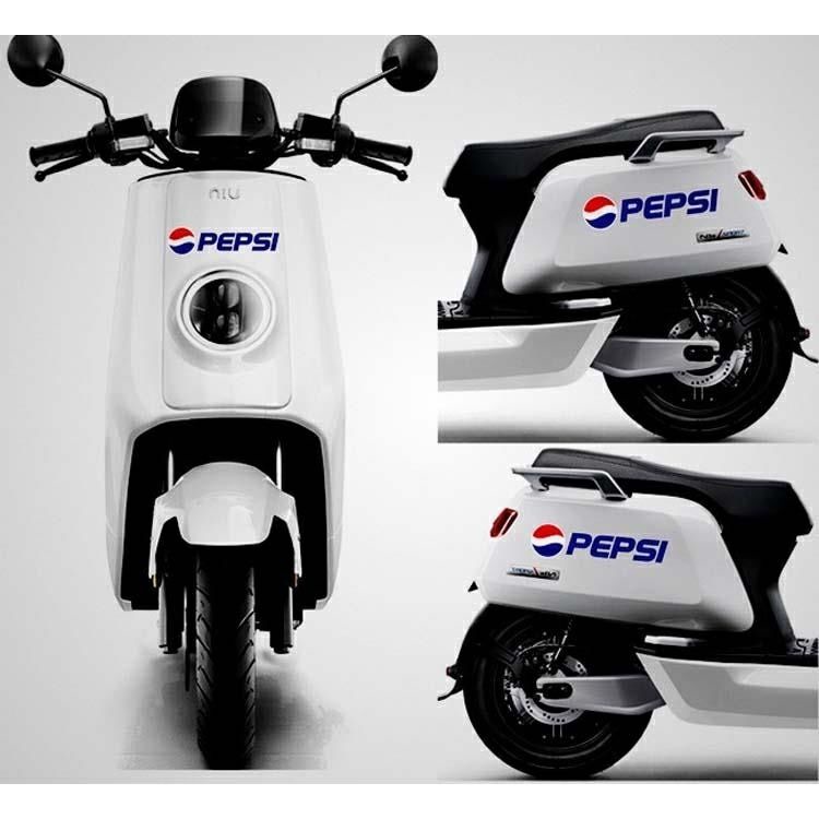 Miếng Dán Trang Trí Thân Xe Hơi Điện n1s Chống Nước Chống Nắng In Hình pepsi pepsi
