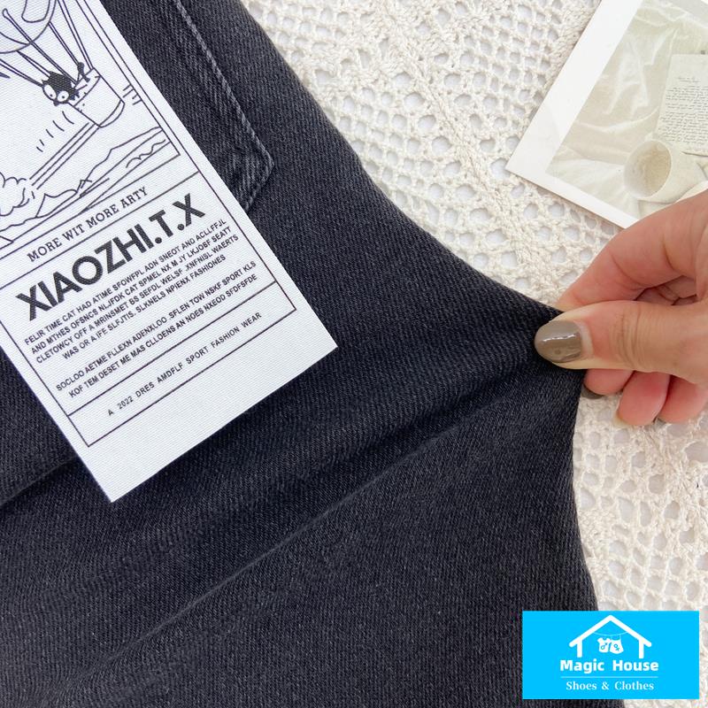 ~ Quần Jean Dài Phong Cách Hàn Quốc Thời Trang Xuân Thu Mới Cho Bé Trai