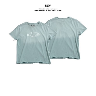 Áo thun SLY Fitted Tee Property Tinted Aqua