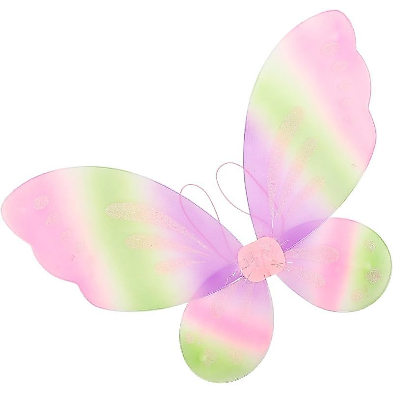 ABOOFAN Carnival Party Angel Wings Pink Vải Trang Phục Phụ Kiện