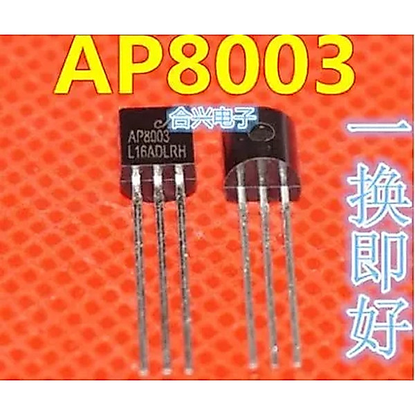 10 CÁI AP8003 AP8003ZAC-T1 TO-92 Linh kiện điện tử