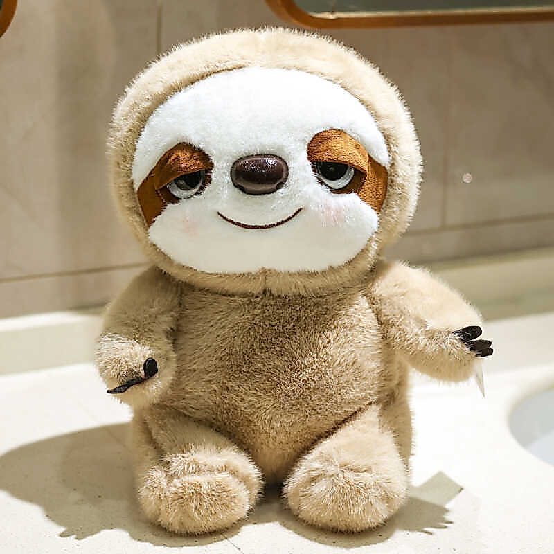 Sloth Sang Trọng Đồ Chơi Lightning Sloth Búp Bê Búp Bê 27cm Lấy Máy Ragdoll Quà Tặng Sinh Nhật Nữ