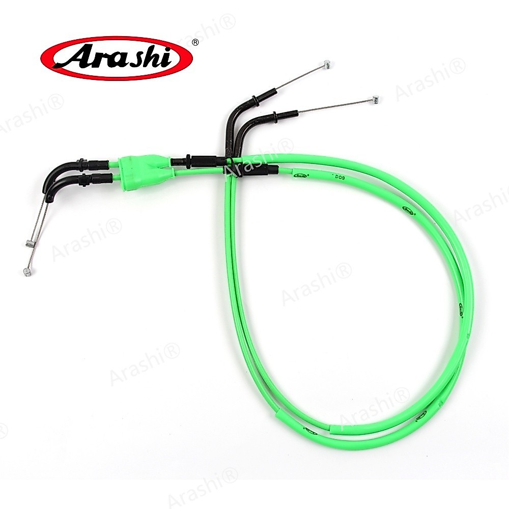Dây tăng tốc cáp ga Arashi Dây không gỉ cho phụ kiện xe máy KAWASAKI Z1000 Z 1000 2007-2008