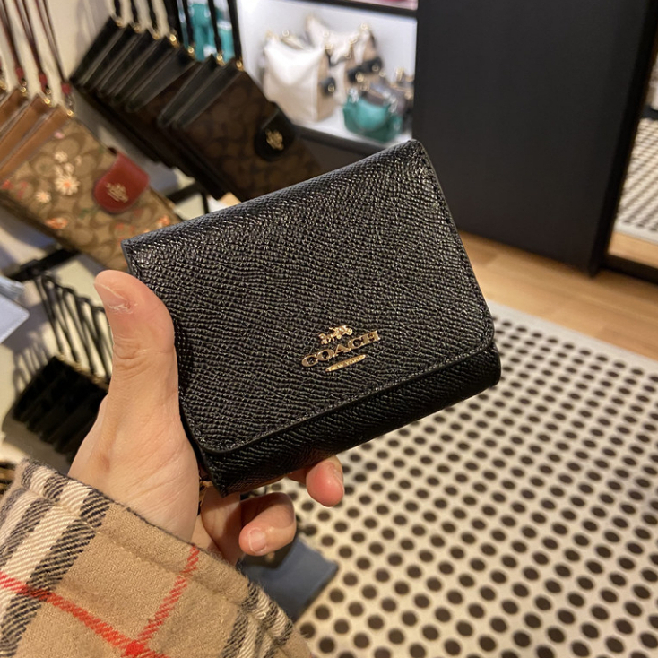 Coach Ví Ngắn Thời Trang Cho Nữ 6864 2924 7331