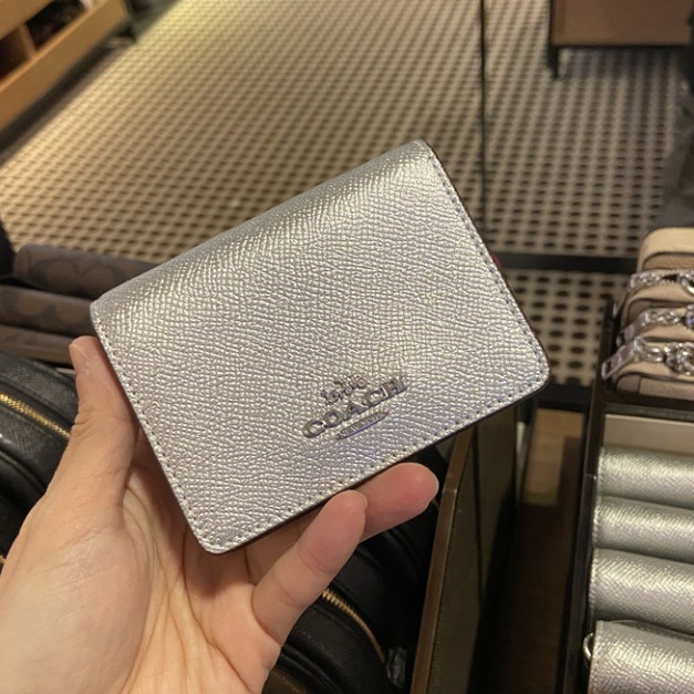Coach Ví Đựng Thẻ Có Dây Xích c8677
