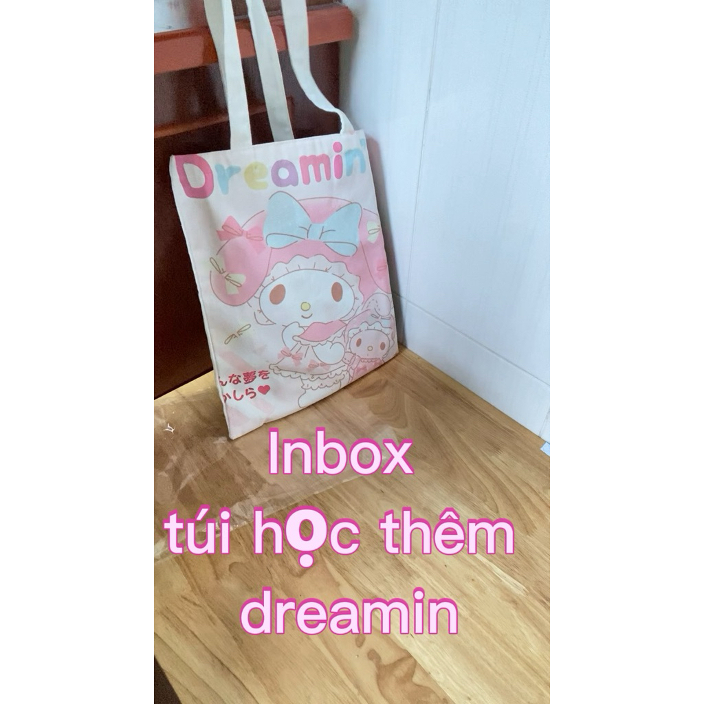 túi canva  dễ thương cho bé gái