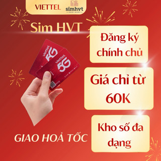 SIM Viettel 5G Nguyên Kit 096 – 097 – 098 | SIM Chưa Kích Hoạt | Chính Chủ | Sóng Mạnh Toàn Quốc "C"