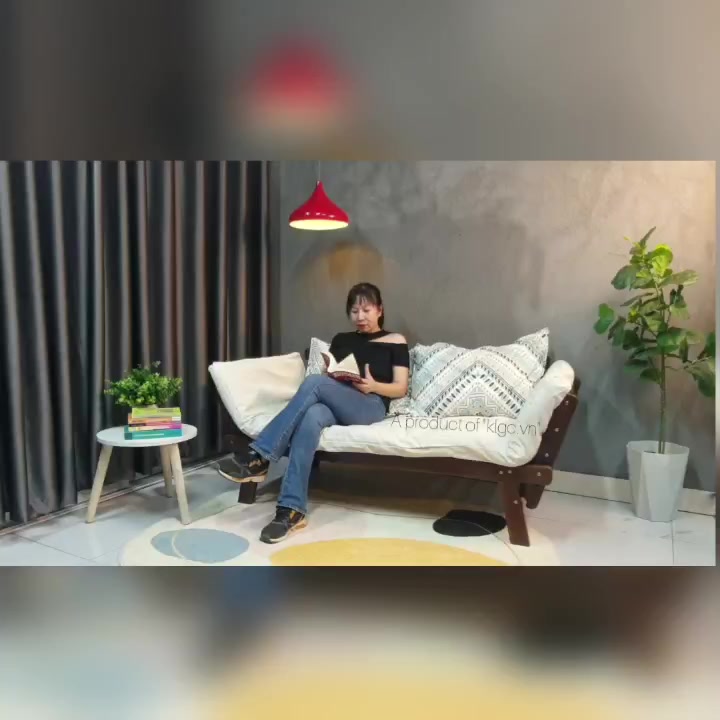 Ghế SOFA BED (SOFA GIƯỜNG) Gỗ Tự Nhiên Đa Năng - SFB_TN02 | BigBuy360 - bigbuy360.vn