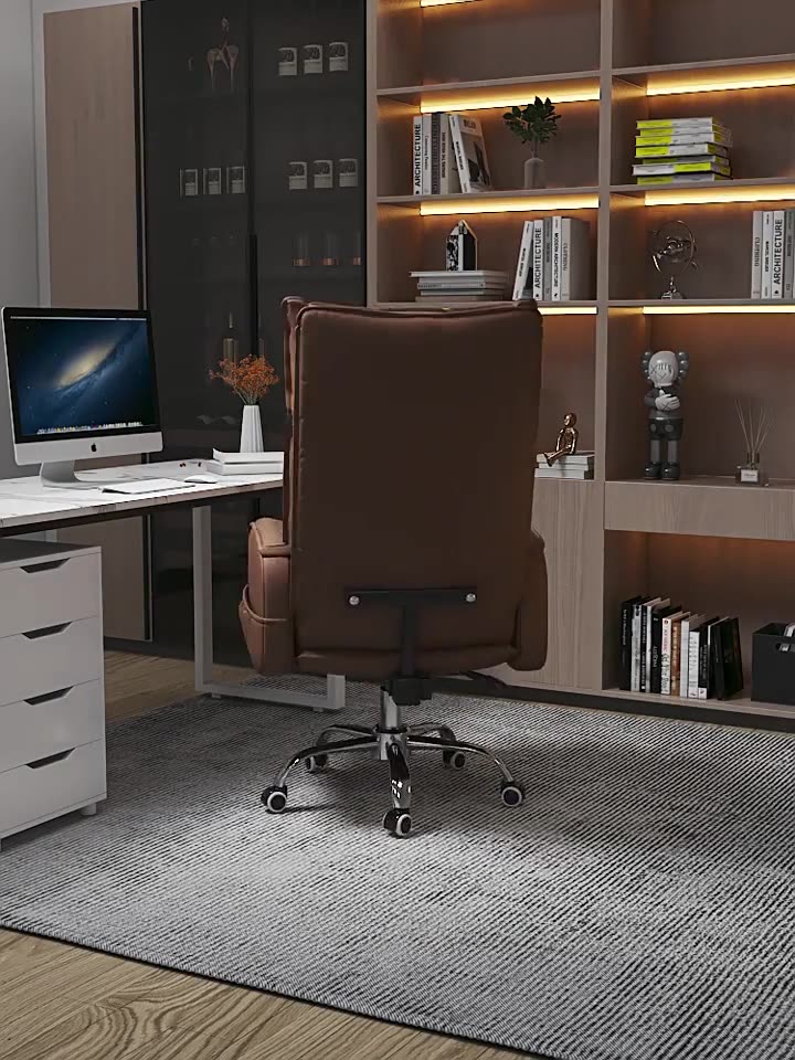 Ghế văn phòng tại nhà Ghế giám đốc Ngồi thoải mái Tựa lưng ngả ra sau Sang trọng nhẹ nhàng | BigBuy360 - bigbuy360.vn