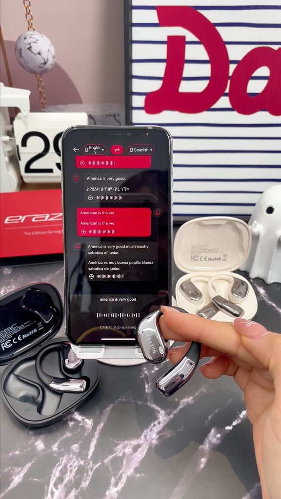 Lenovo ERAZER X11 Tai nghe không dây IPX7 có micrô Tai nghe mở OWS Tai nghe thể thao chống nước Bluetooth 5.4 | BigBuy360 - bigbuy360.vn