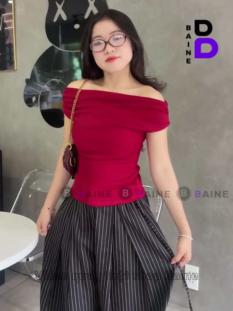 Áo Thun TRỄ VAI LÓT Tiểu Thư Thanh Lịch DÁNG DÀI Nữ DD89, Áo Babytee Chất Thun Gân Kiểu Trơn Nhiều Màu BAINE | BigBuy360 - bigbuy360.vn