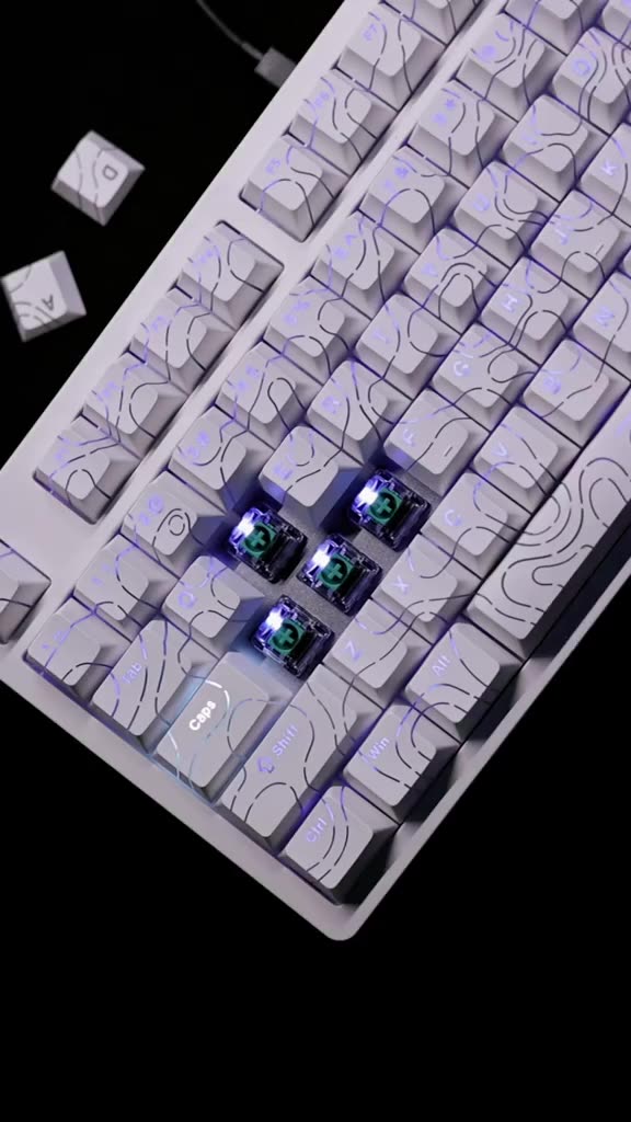 Bàn phím cơ gaming Mchose JET75 - Công nghệ Rapid Trigger - Polling rate 8000hz - LED RGB - RT 0.01 | BigBuy360 - bigbuy360.vn