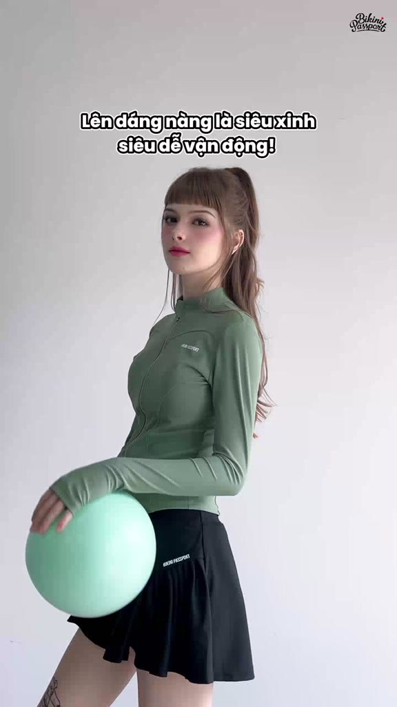 Quần bơi lẻ Nữ BIKINI PASSPORT kiểu xòe rũ - Đen - BS526_BL | BigBuy360 - bigbuy360.vn